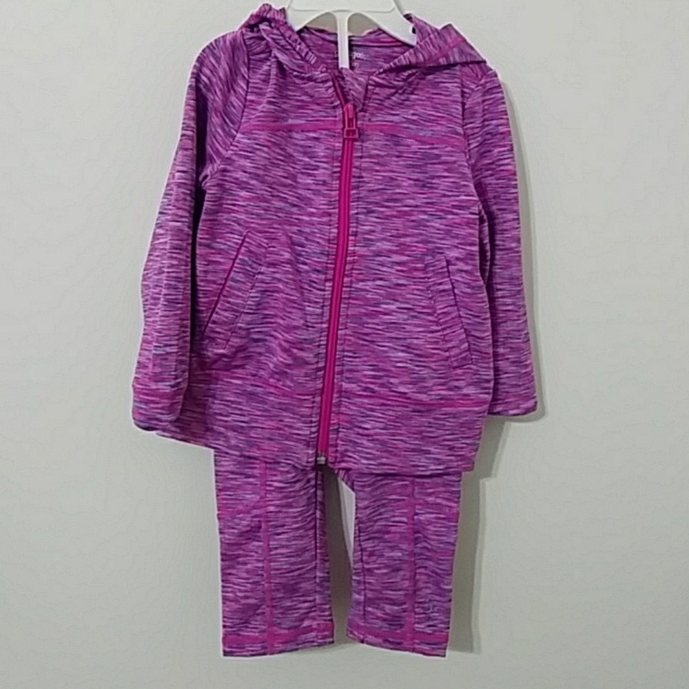 2 pc matching jacket and Capri like pants